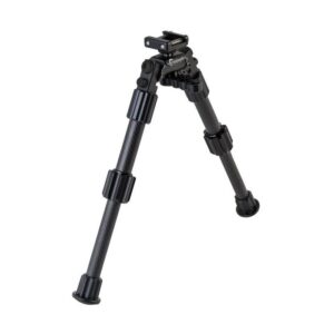 an image of the product Caldwell Accumax Premium 6-9" Bipod for Picatinny Rail- Carbon Fiber Black- 1081952