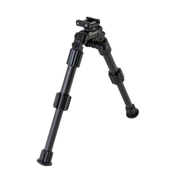 an image of the product Caldwell Accumax Premium 9-13" Bipod for Picatinny Rail- Carbon Fiber Black- 1082222