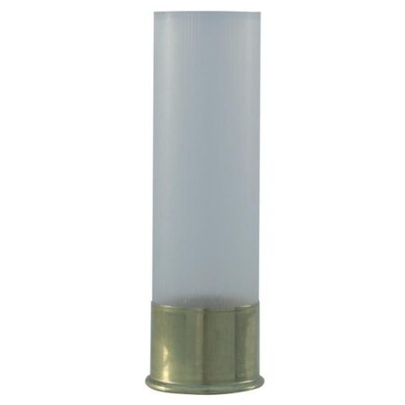 an image of the product Fiocchi Shotshell Poppers 12 Gauge 2-3/4" Primed- Clear - 12POPCLR100