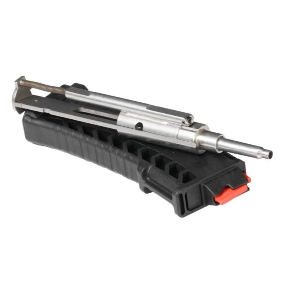 an image of the product CMMG Bravo AR-15 .22 Long Rifle Rimfire Conversion Kit W/ 25-Round Magazine- Left Handed- Black - 22BA68A