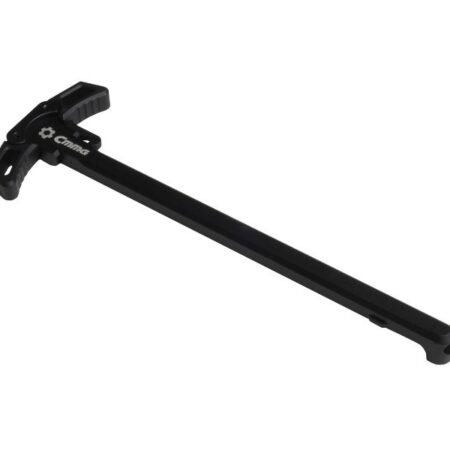an image of the product CMMG Zeroed AR-10 .308 Ambidextrous Charging Handle- Aluminum Black- 38BA531