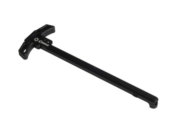 an image of the product CMMG Zeroed AR-10 .308 Ambidextrous Charging Handle- Aluminum Black- 38BA531