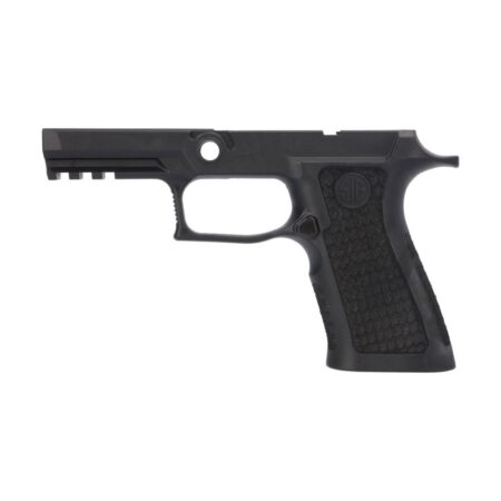 an image of the product SIG SAUER P320 LXG Laser Stippled Grip Module Assembly, XCarry, Medium, 9mm, .357 Sig, .40 S&W- Black - 8900820