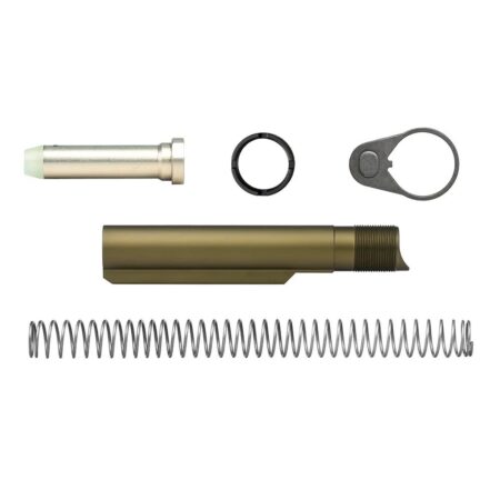 an image of the product Aero Precision AR-15 Enhanced Carbine Buffer Tube Kit- Anodized ODG - APRH101462C