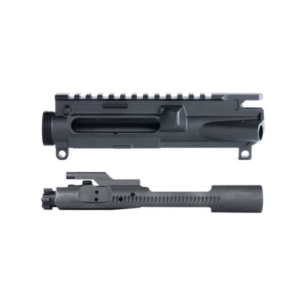 an image of the product Aero Precision AR-15 Stripped Upper Receiver & Bolt Carrier Group Combo- Left Handed- Anodized Black & Phosphate - APSL100567S