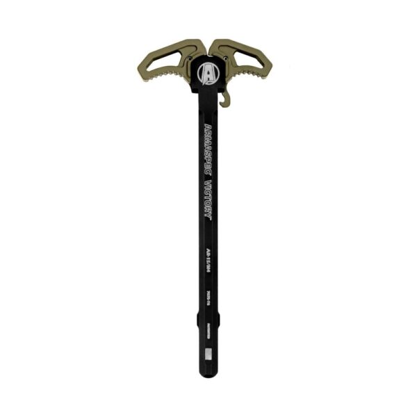 an image of the product Armaspec AR-15 Victory Ambidextrous Charging Handle- FDE - ARM161-FDE