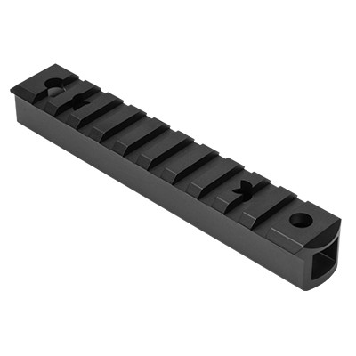 NcStar 10/22 Gen2 Receiver Picatinny Tall Rail - Black- MRUHB1022V2