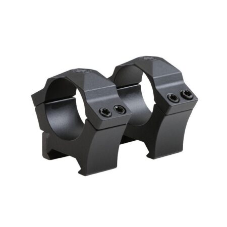 SIG SAUER ALPHA1 Hunting Scope Rings, 30mm Low, Steel, Complete Set- Black- SOA10003