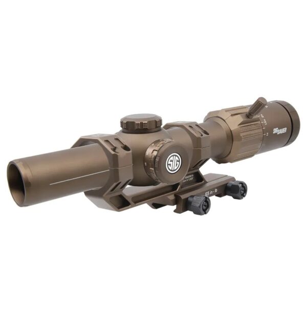 SIG SAUER Tango-MSR 1-8x24mm 30mm Tube MSR-BDC8 Reticle, 0.5 MOA, Cantilever Picatinny Mount- Coyote