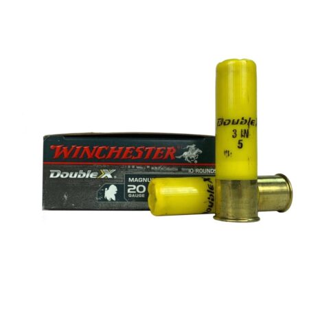 an image of the product Winchester Double-X Magnum Turkey 20 Gauge 3" 1-1/4 Oz #5- Box of 10 - X203XCT5