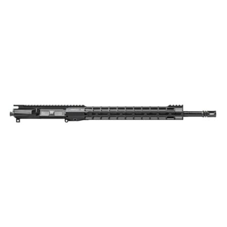 an image of the product Aero Precision AR-15 .223 Wylde M4E1-T Threaded Enhanced Complete Upper Receiver, 18" SS QPQ Barrel, Atlas S-One M-LOK 15" Handguard- Anodized Black- APAR700305M73