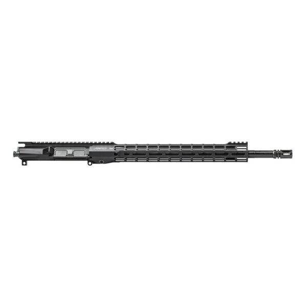 an image of the product Aero Precision AR-15 .223 Wylde M4E1-T Threaded Enhanced Complete Upper Receiver, 18" SS QPQ Barrel, Atlas S-One M-LOK 15" Handguard- Anodized Black- APAR700305M73