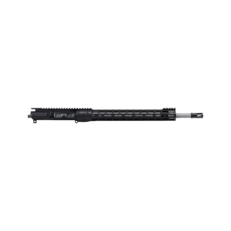 an image of the product Aero Precision AR-15 6.5 Grendel M4E1-T Threaded Complete Upper Receiver, 18" Barrel, Atlas S-One M-LOK 15" Handguard- Anodized Black- APAR700325M52