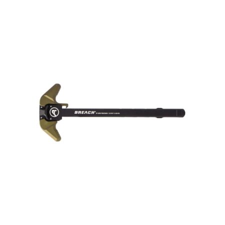 an image of the product Aero Precision Breach AR-15 Ambidextrous Charging Handle Assembly w/ Large Lever- ODG Anodized- APRA700131C