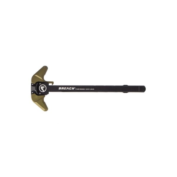 an image of the product Aero Precision Breach AR-15 Ambidextrous Charging Handle Assembly w/ Large Lever- ODG Anodized- APRA700131C