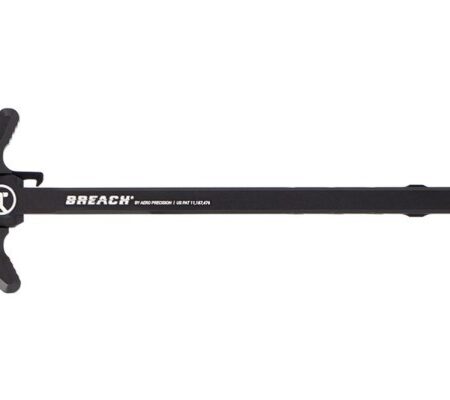 an image of the product Aero Precision AR-10 Breach Ambidextrous Charging Handle Assembly w/ Large Lever- Black Anodized- APRA700301C