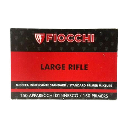 Fiocchi Large Rifle Primers- Box of 1500 (HAZMAT Fee Required)- FC535LRB
