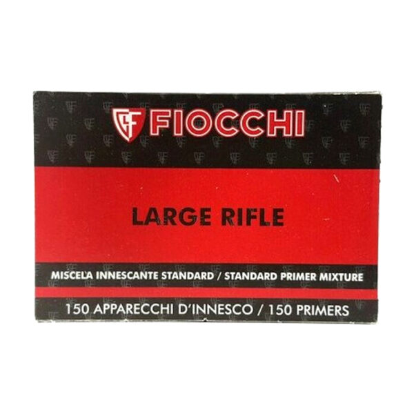 Fiocchi Large Rifle Primers- Box of 1500 (HAZMAT Fee Required)- FC535LRB