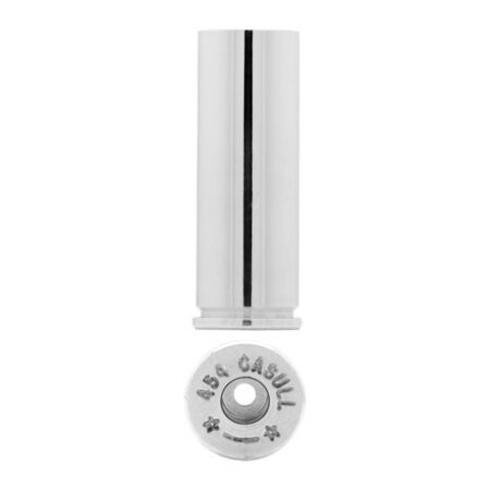 Starline .454 Casull Unprimed Nickel Plated Brass- Bulk Bag of 100- SUN454C100-BULK