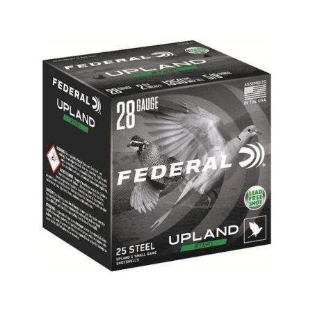 Federal Upland Steel 28 Gauge 2-3/4" 5/8 oz #6 Steel Shot- Lead Free- Box of 25- USH286