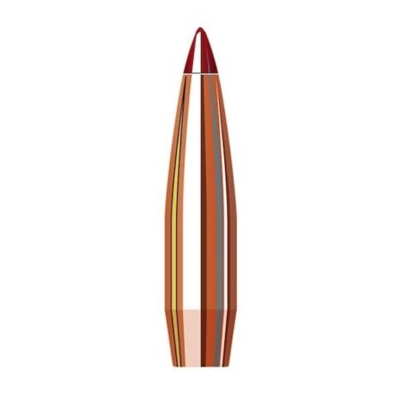 Hornady Bullets .22 Cal (.224 Diameter) 62 Gr. ELD-VT Polymer Tip Boat Tail- Box of 100- 22762