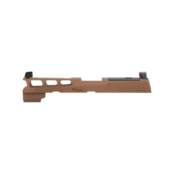 an image of the product SIG SAUER PROCUT P320 9mm Full Size Slide Assembly 4.7", XRAY3/Optic Ready- Coyote - 8900953