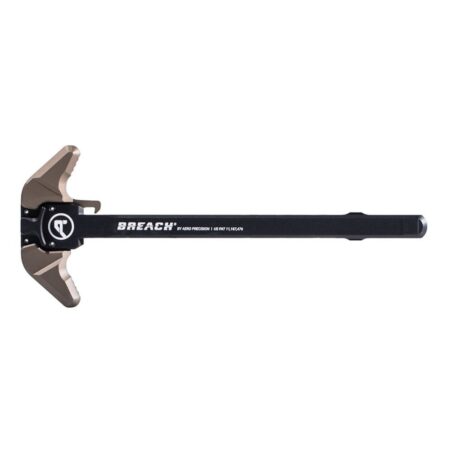 an image of the product Aero Precision Breach AR-15 Ambidextrous Charging Handle Assembly w/ Large Lever- Kodiak Brown - APRA700141C