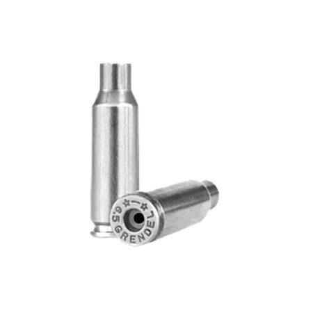 Starline 6.5 Grendel Unprimed Nickel Plated Brass- Bag of 100- SUN65G