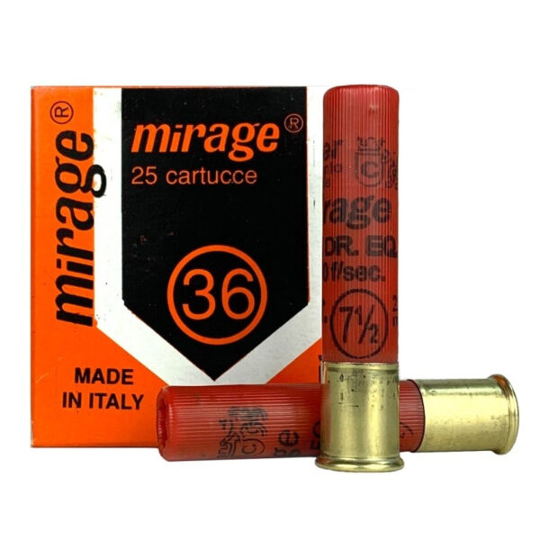 an image of the product Clever Mirage .410 Bore 2-1/2" 1/2 oz #7-1/2 Shot- Box of 25 - CMSTSC4175