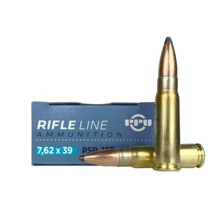 Prvi Partizan 7.62x39mm 123 Gr. Pointed Soft Point- Box of 20- PP739P