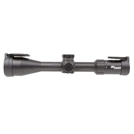 SIG SAUER WHISKEY4 5-20x50mm Rifle Scope 30mm Main Tube - 0.25 MOA Milling Hunter Reticle, Zero Stop- Non-Illuminated-  Black- SOW45001