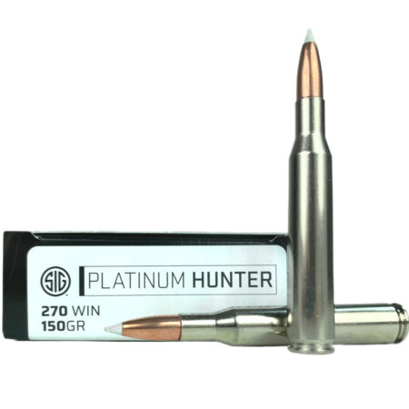 SIG SAUER Platinum Hunter .270 Winchester 150 Gr. Nosler Accubond- Box of 20- E270PH150-20