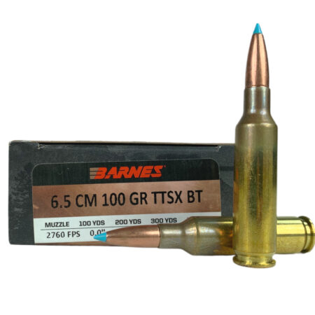 Barnes VOR-TX 6.5 Creedmoor 100 Gr. Tipped TSX Boat Tail- Lead Free- Box of 20- 32235