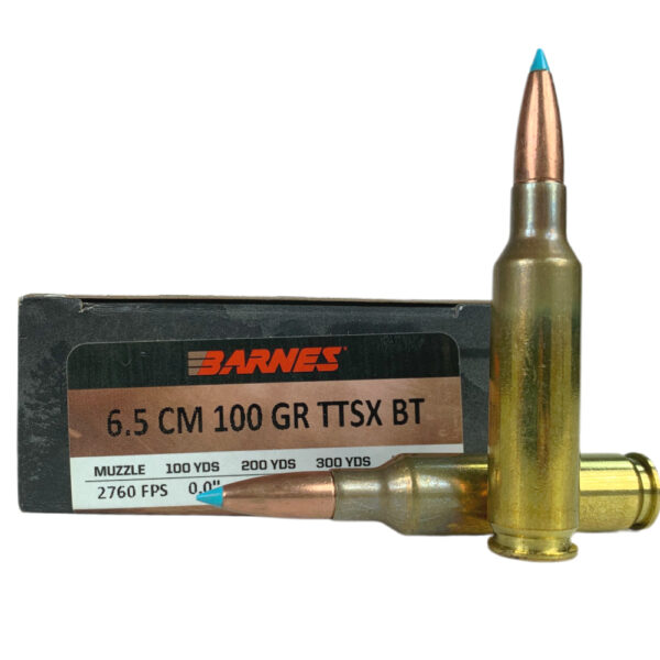 Barnes VOR-TX 6.5 Creedmoor 100 Gr. Tipped TSX Boat Tail- Lead Free- Box of 20- 32235