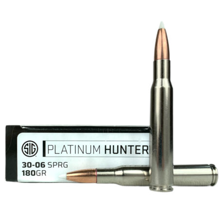 SIG SAUER Platinum Hunter .30-06 Springfield 180 Gr. Nosler Accubond- Box of 20- E3006PH180-20