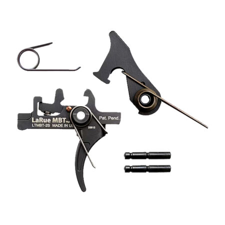 LaRue Tactical MBT-2S Trigger Group AR-10/15 Two Stage Trigger- Curve- Black- LT-MBT-2S