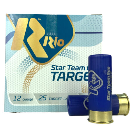 Rio Star Team Evo Target 12 Gauge 2-3/4" 7/8 oz #8 Shot- Box of 25- STT248