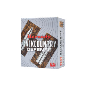 Hornady Backcountry Defense 9mm Luger +P 138 Gr. DGH Protected Jacketed Hollow Point- Box of 20