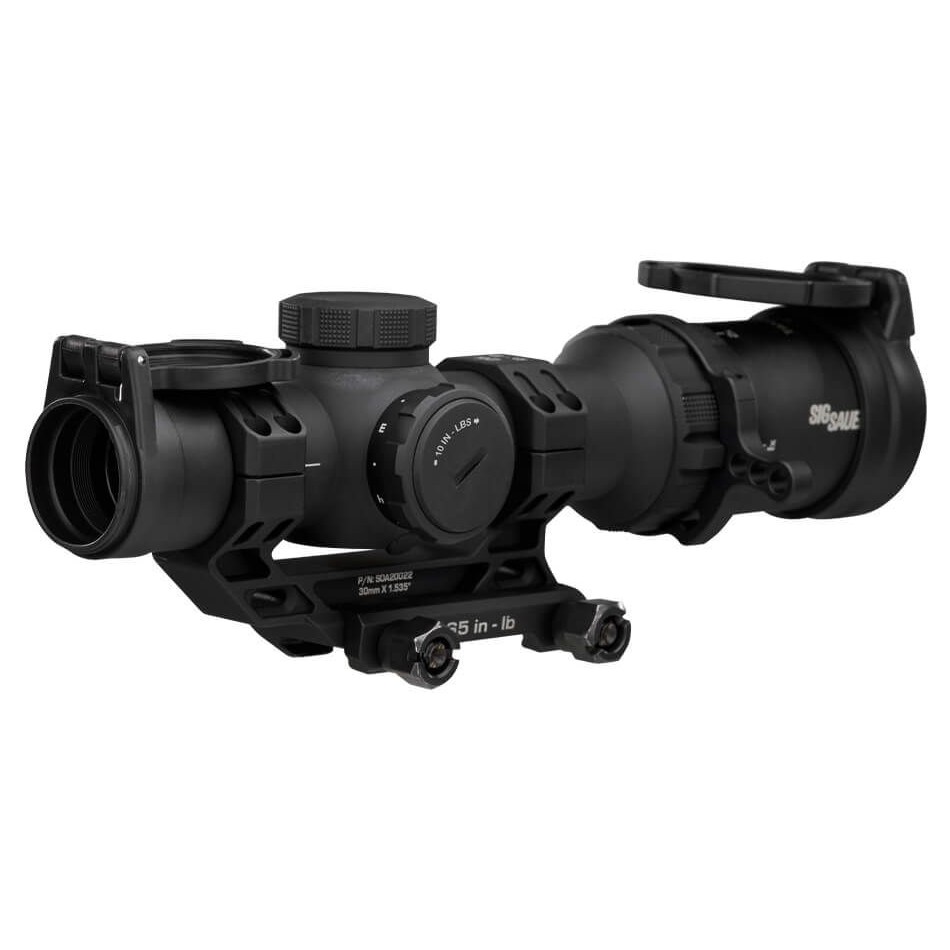 SIG SAUER Tango-MSR Compact LPVO 1-6x24mm 30mm Main Tube Illuminated MSR BDC6- Black Capped