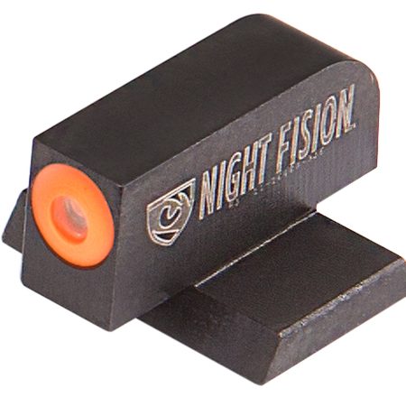Night Fision CNK025001OGX Tritium Night Sights for Canik  Green Tritium Orange Outline Front Sight TP9SF/TP9SF Elite/SP9SA Mod 2