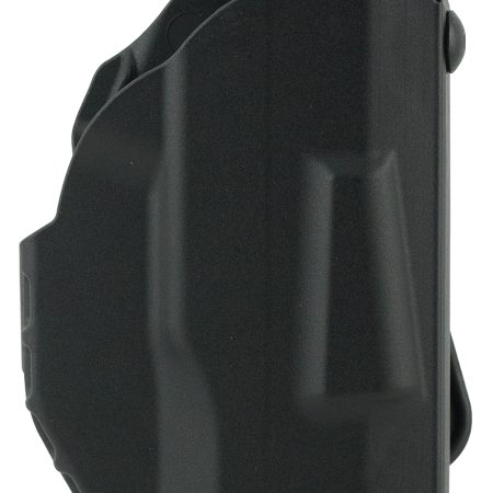 Safariland 737889518411 7378-7TS-ALS  Black SafariSeven Fits Glock43 Compatible w/ Laser Max CF-G42-LC Belt Loop/Paddle Mount Right Hand