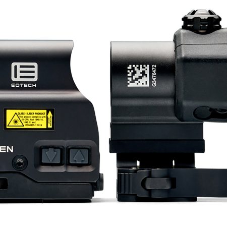 Eotech HHSGRN HHS Green EXPS & G33 Magnifier Matte Black 1x/3x 1.20" x 0.85" 1 MOA Green Dot/68 MOA Ring