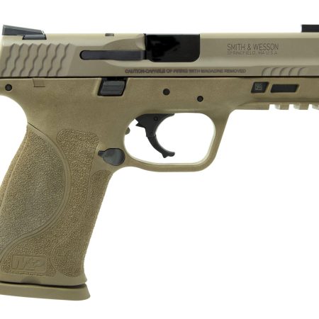 Smith & Wesson LE 11767 M&P 9 M2.0 
9mm Luger Double 4.25" 17+1 FDE Interchangeable Backstrap Grip FDE Polymer Frame FDE Armornite Stainless Steel Slide