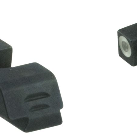 AmeriGlo GL5113 Classic Tritium Sight Set for Glock  Green Tritium White Outline Front Sight-Green Tritium White Outline Rear Sight