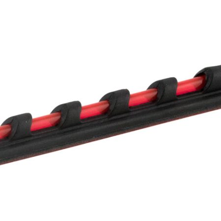 Truglo TG104R Glo-Dot Pro Shotgun w/Vent Rib Red Fiber Optic Black