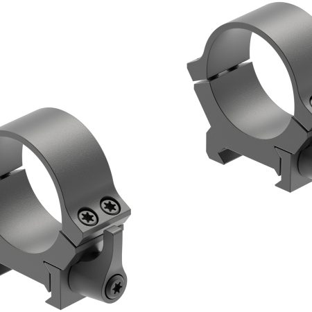 Leupold 174074 QRW2 Cross-Slot Scope Ring Set Matte Black Steel 30mm Tube Low Quick Release Picatinny/Weaver