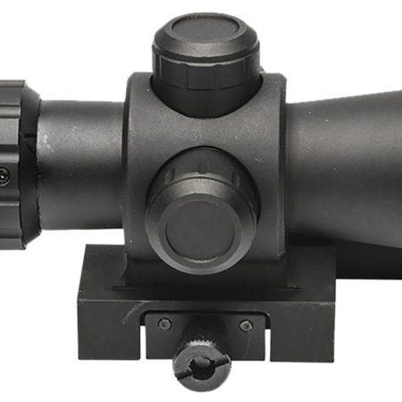 Firefield FF13063 Barrage w/Green Laser Matte Black 1.5-5x32mm Illuminated Red/Green Mil-Dot Reticle/Green Laser