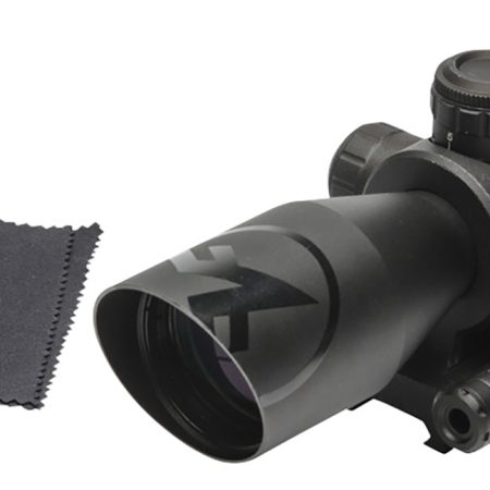 Firefield FF13065 Barrage w/Red Laser Matte Black 2.5-10x40mm Illuminated Red/Green Mil-Dot Reticle/Red Laser