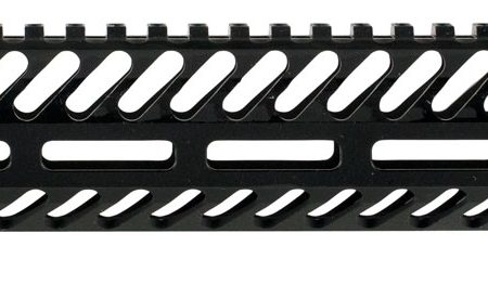 Seekins Precision 0010530053 NOXS M-LOK Rail System AR-15 Black Hardcoat Anodized 6005A-T6 Aluminum 15" Picatinny