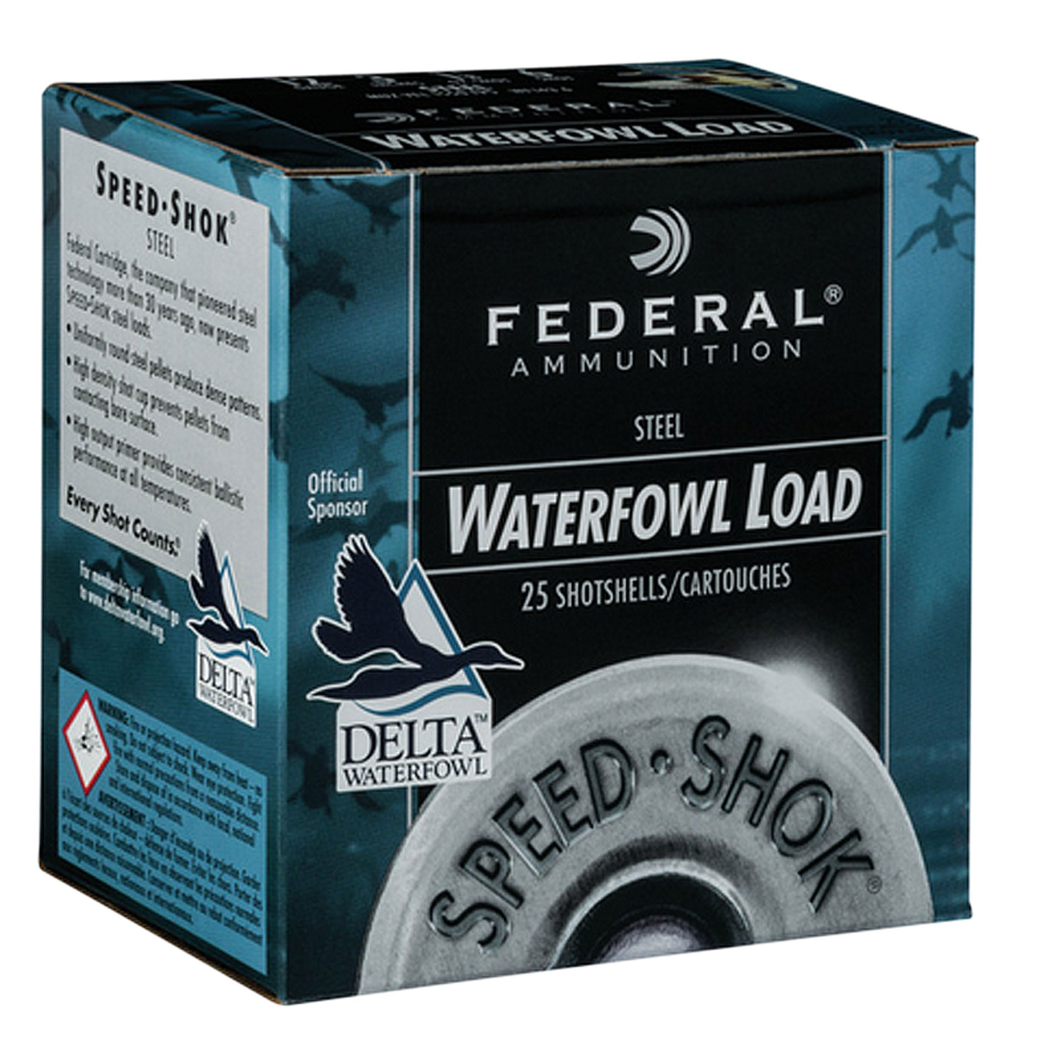Federal WF142BB Speed-Shok 12Gauge 3" 1 1/4oz BBShot 25 Per Box/10 Case